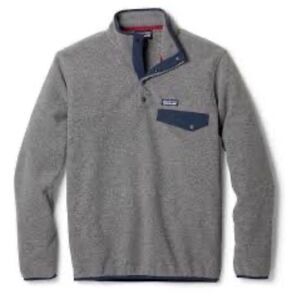 Patagonia Gray and Blue Women's Sweater